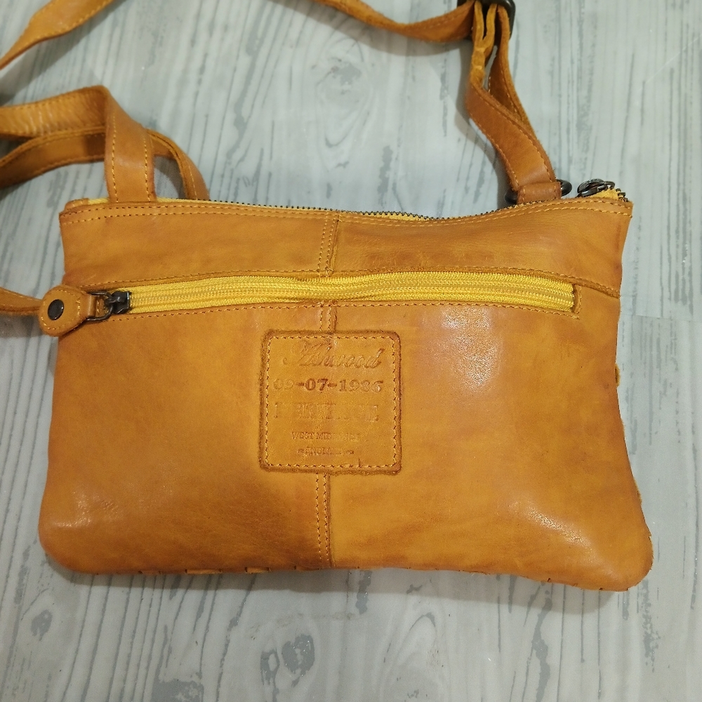 Yellow Woven Crossbody Bag - Picture 10 of 10